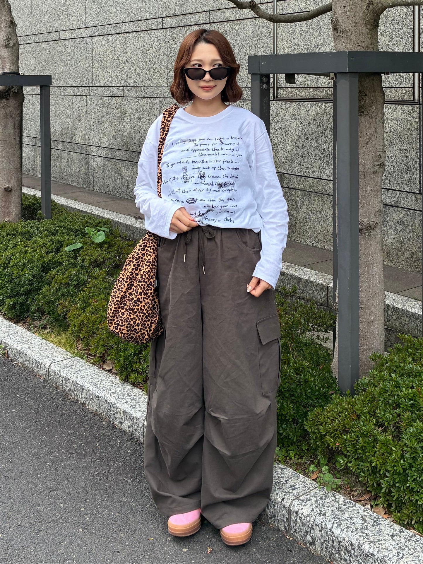 ロゴロングスリーブTシャツ DPA61463