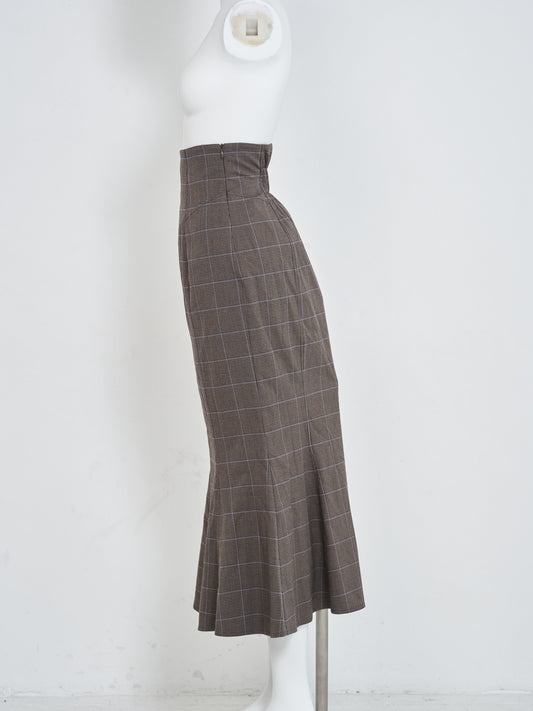 [FRAY I.D] チェックマーメイドスカート UPA01013