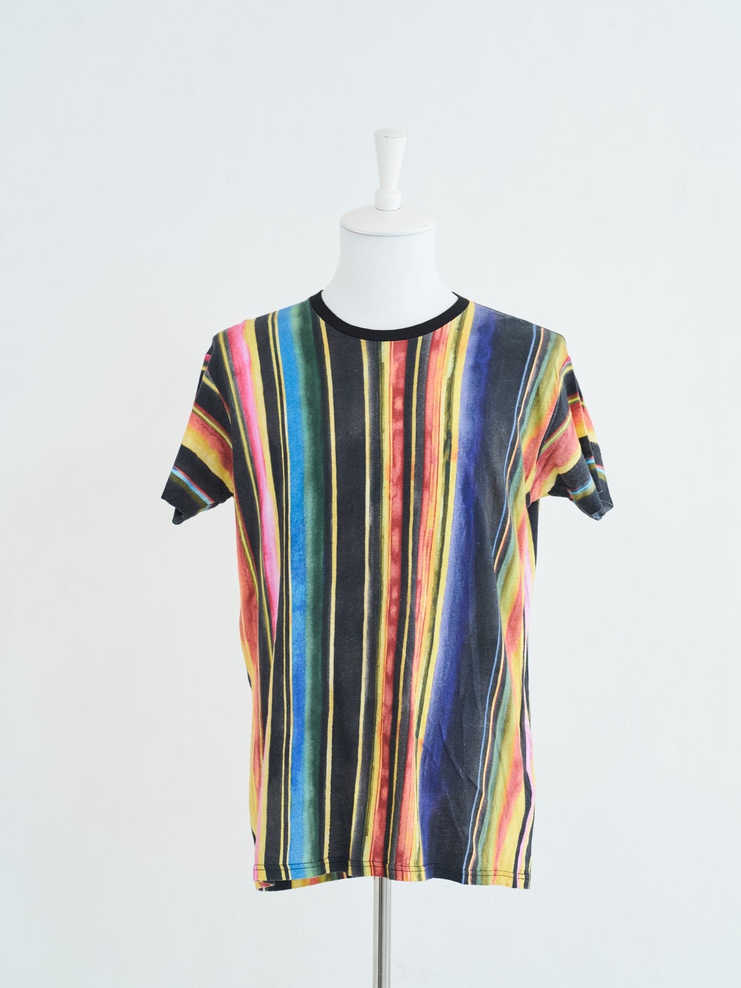 [BALMAIN] タイダイラインTシャツ UPA02053