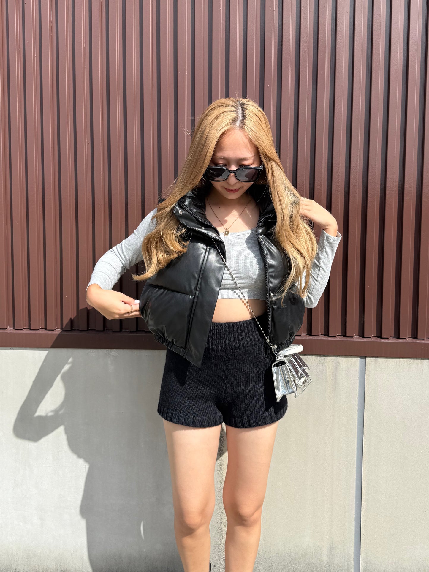 リブニットパンツ DPB73507