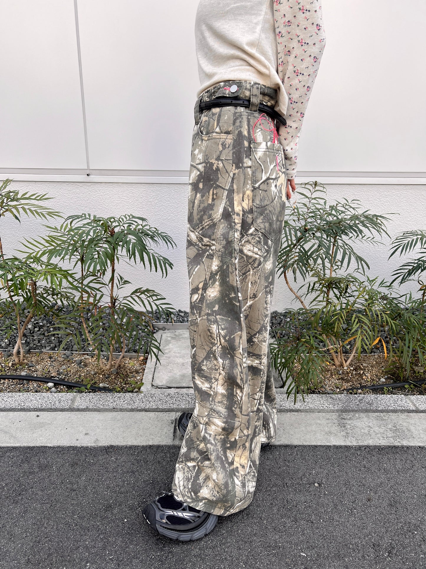 ツリーデザインワイドパンツ DPB79245