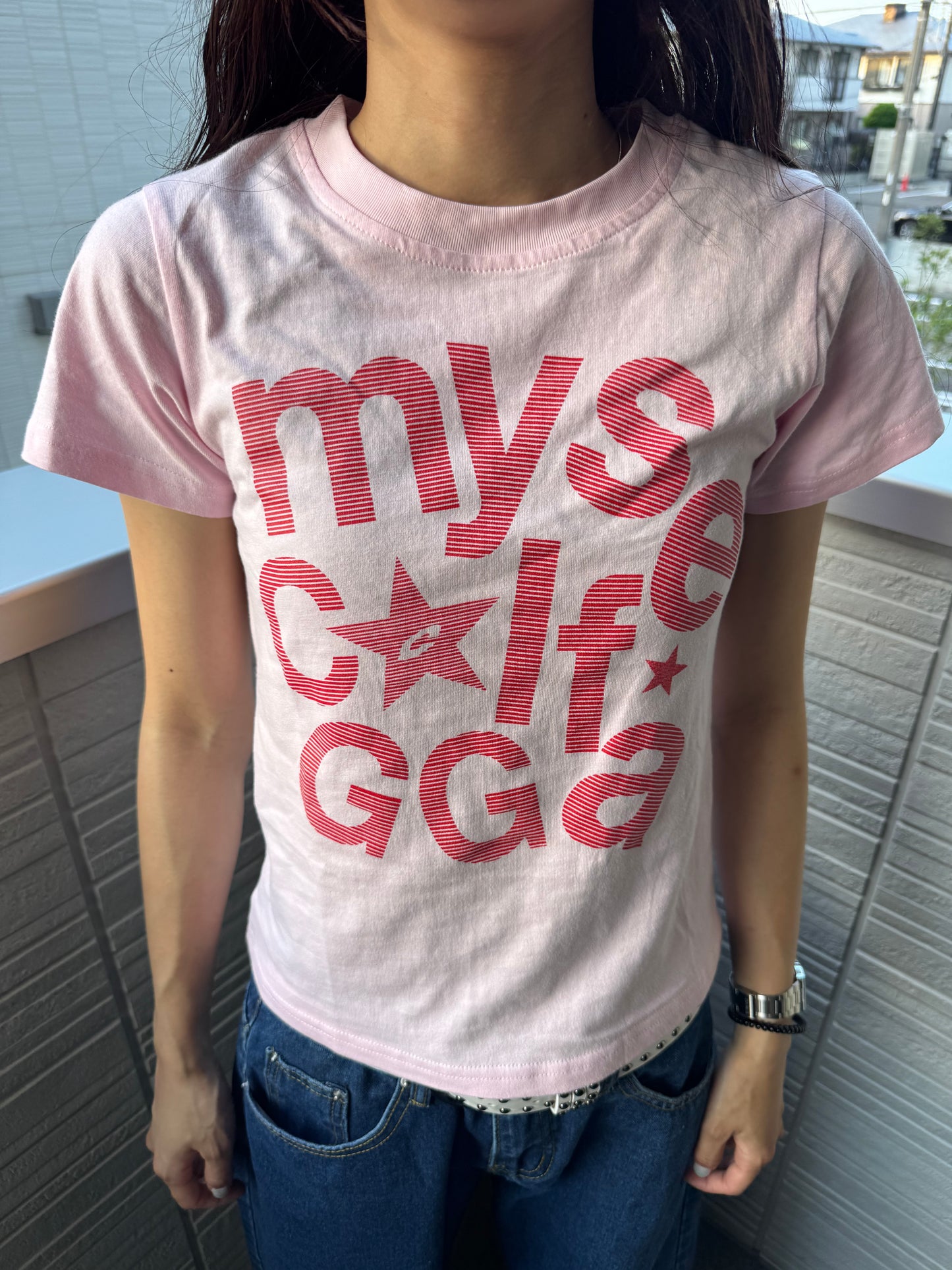 レタリングミニTシャツ DPC07027