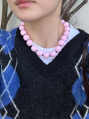 ライトピンクネックレス DPA43779