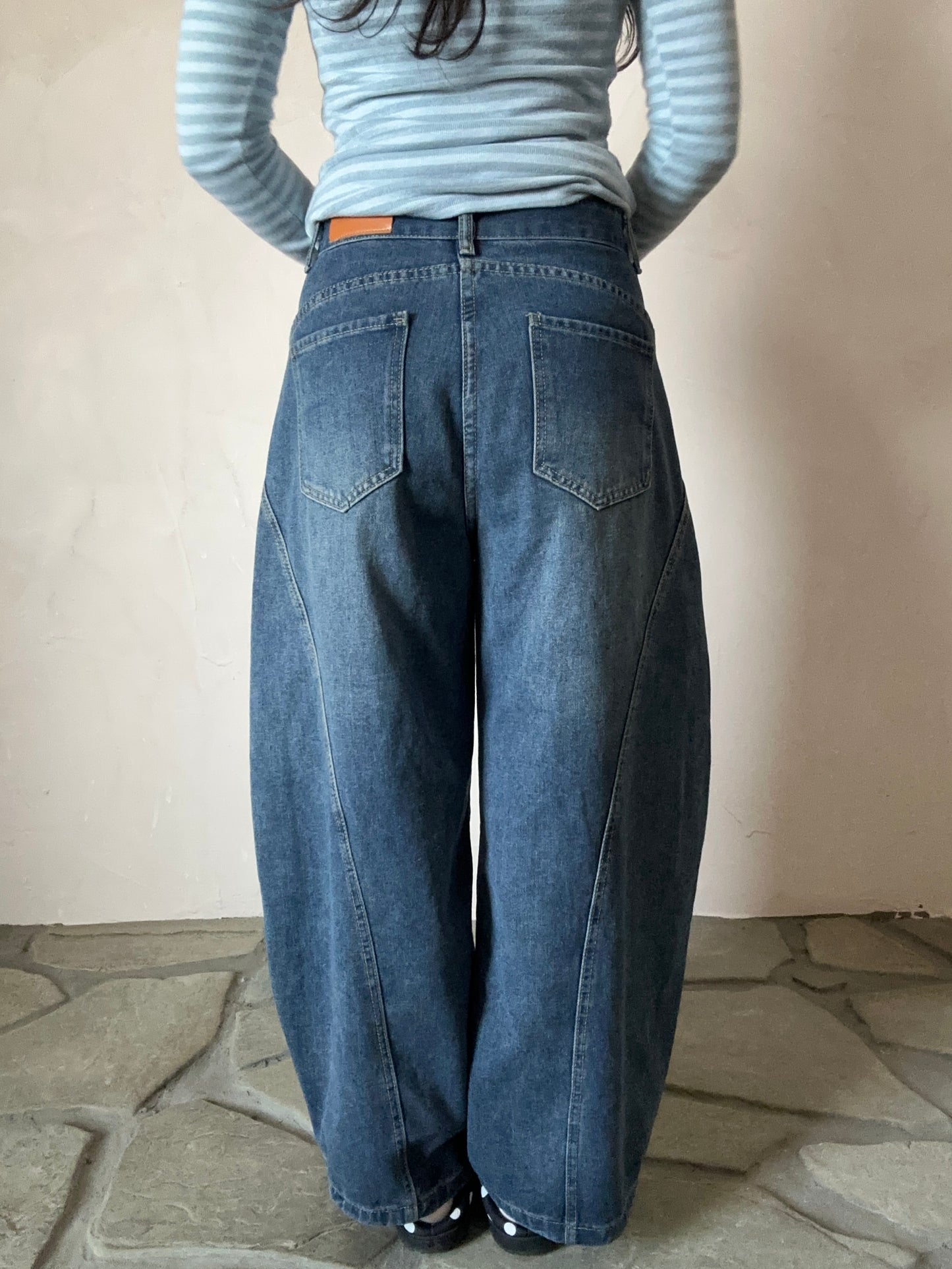 Aラインデニムパンツ DPB95067