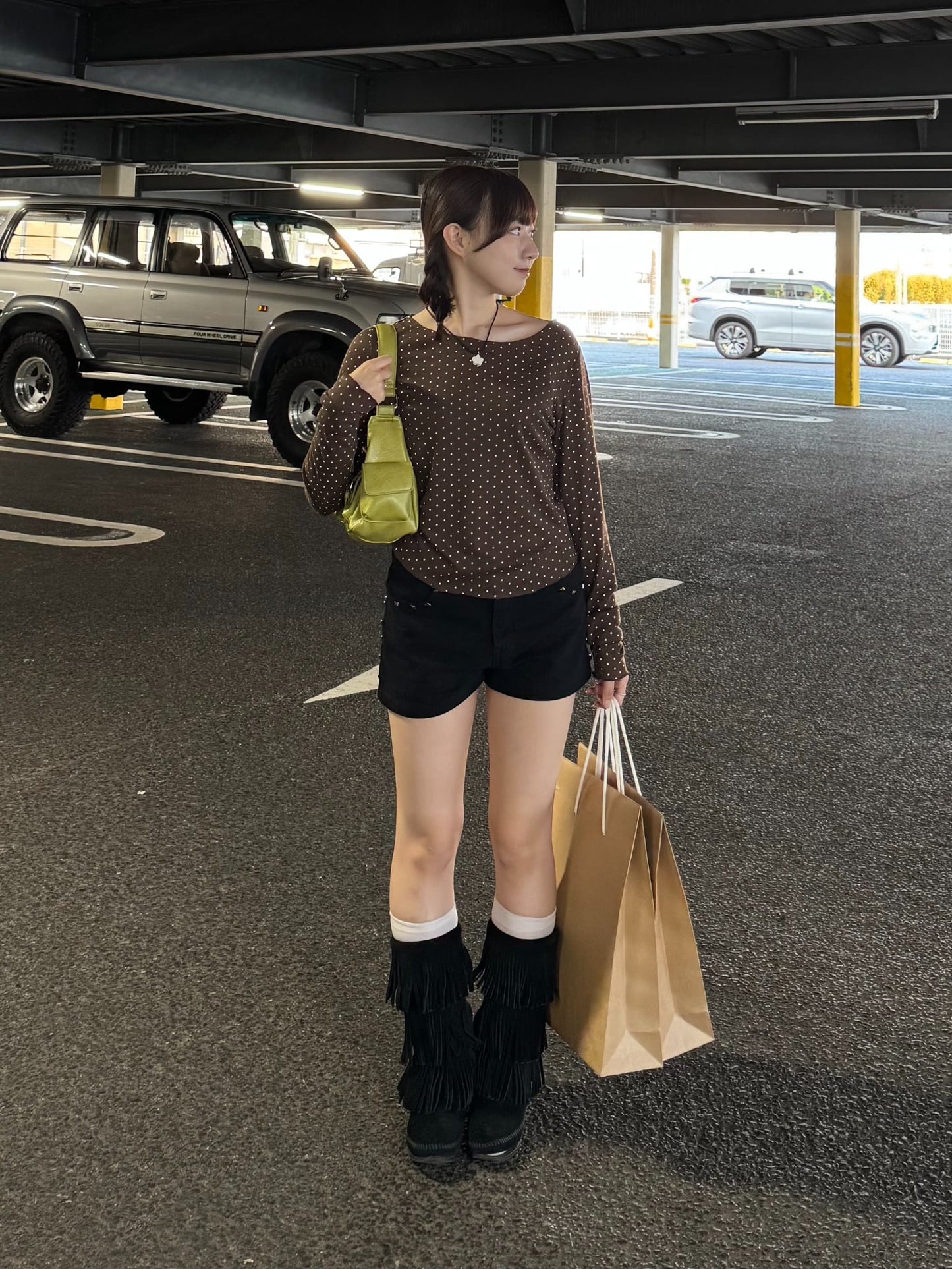 スタッズショートパンツ DPC03078