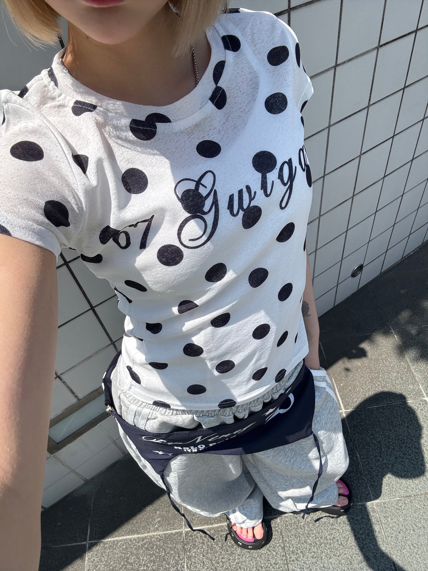 ドットナンバーミニTシャツ DPB86282