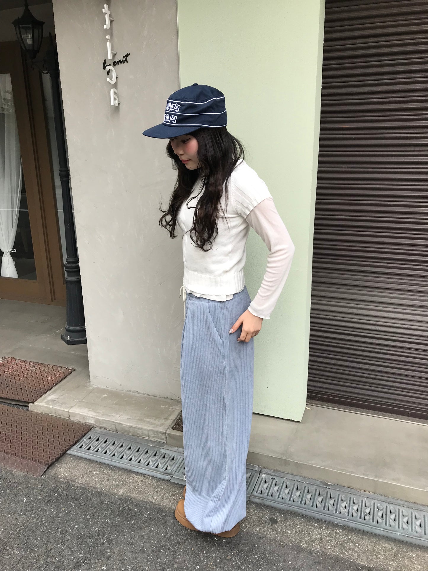 コーデュロイタックワイドパンツ DPB89176