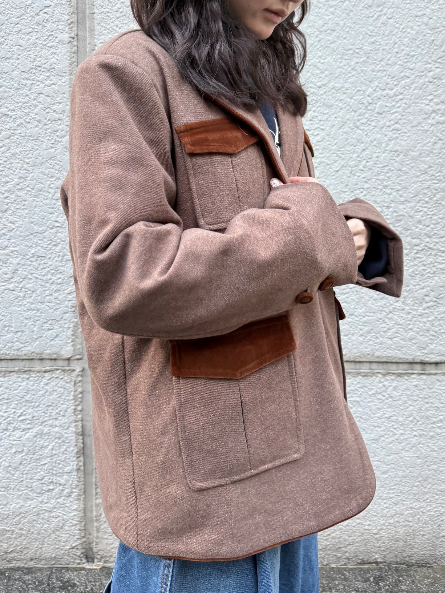 ツートンカラージャケット DPA43698