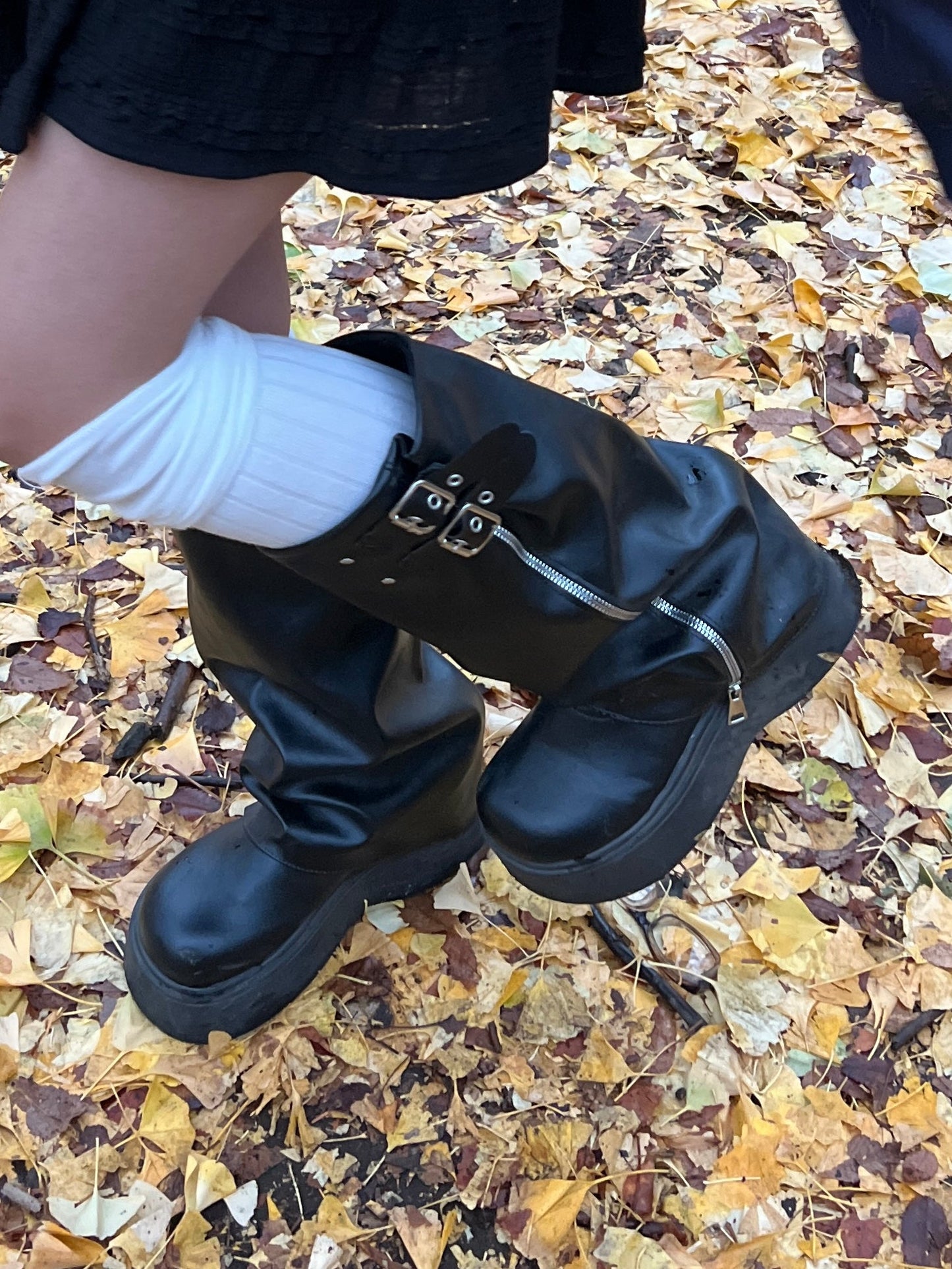 ワイドチャック付きブーツ DPB94037