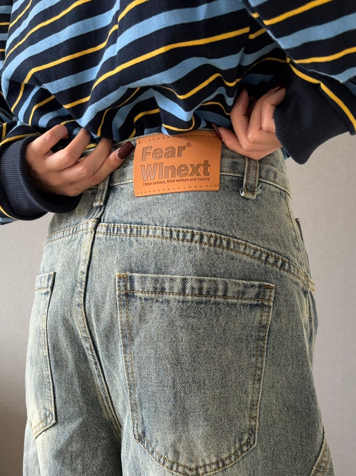ワイドデニムパンツ DPB88136