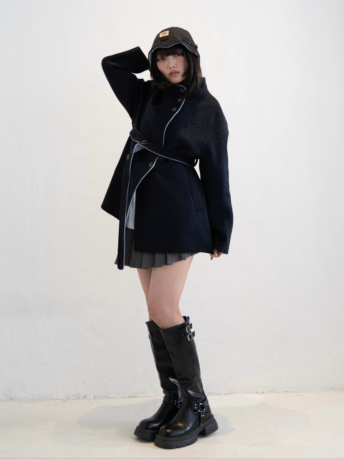 3セットバイカラーコート DPC02013