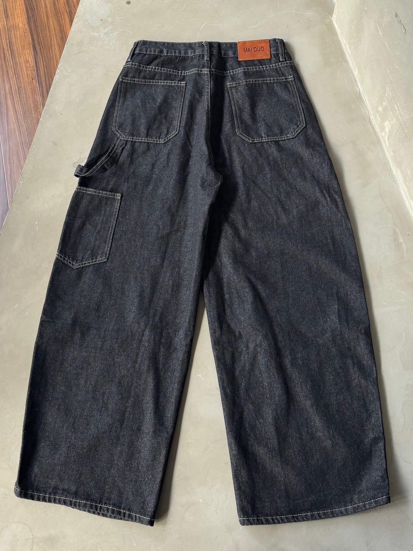 フロントステッチデザインデニムパンツ DPC05049