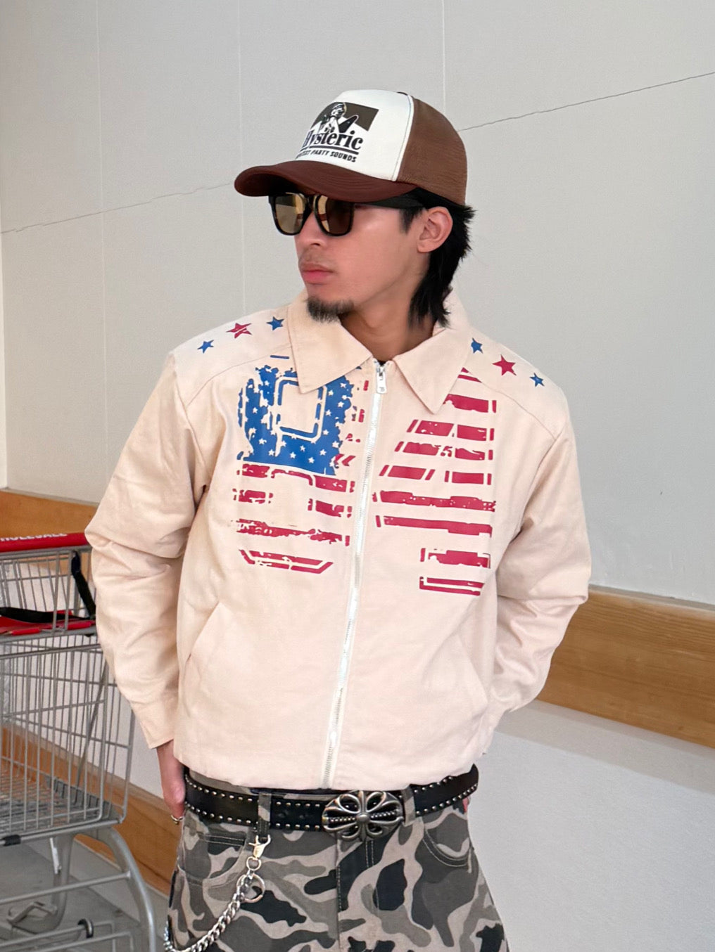 アメリカンナンバージップジャケット DPB90115