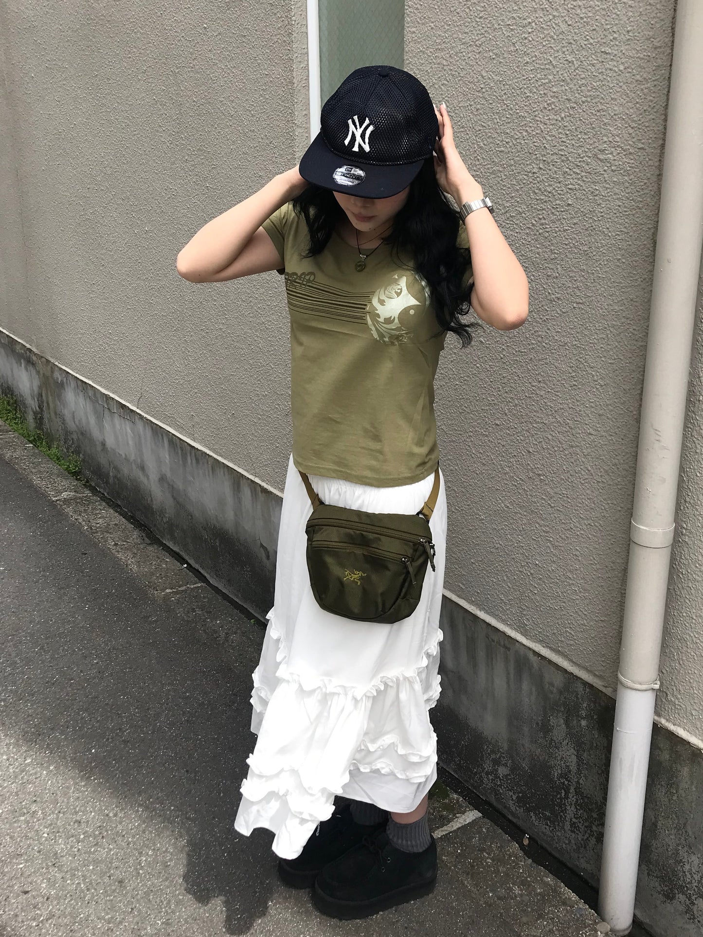 ビンテージデザインフィットTシャツ DPB89257