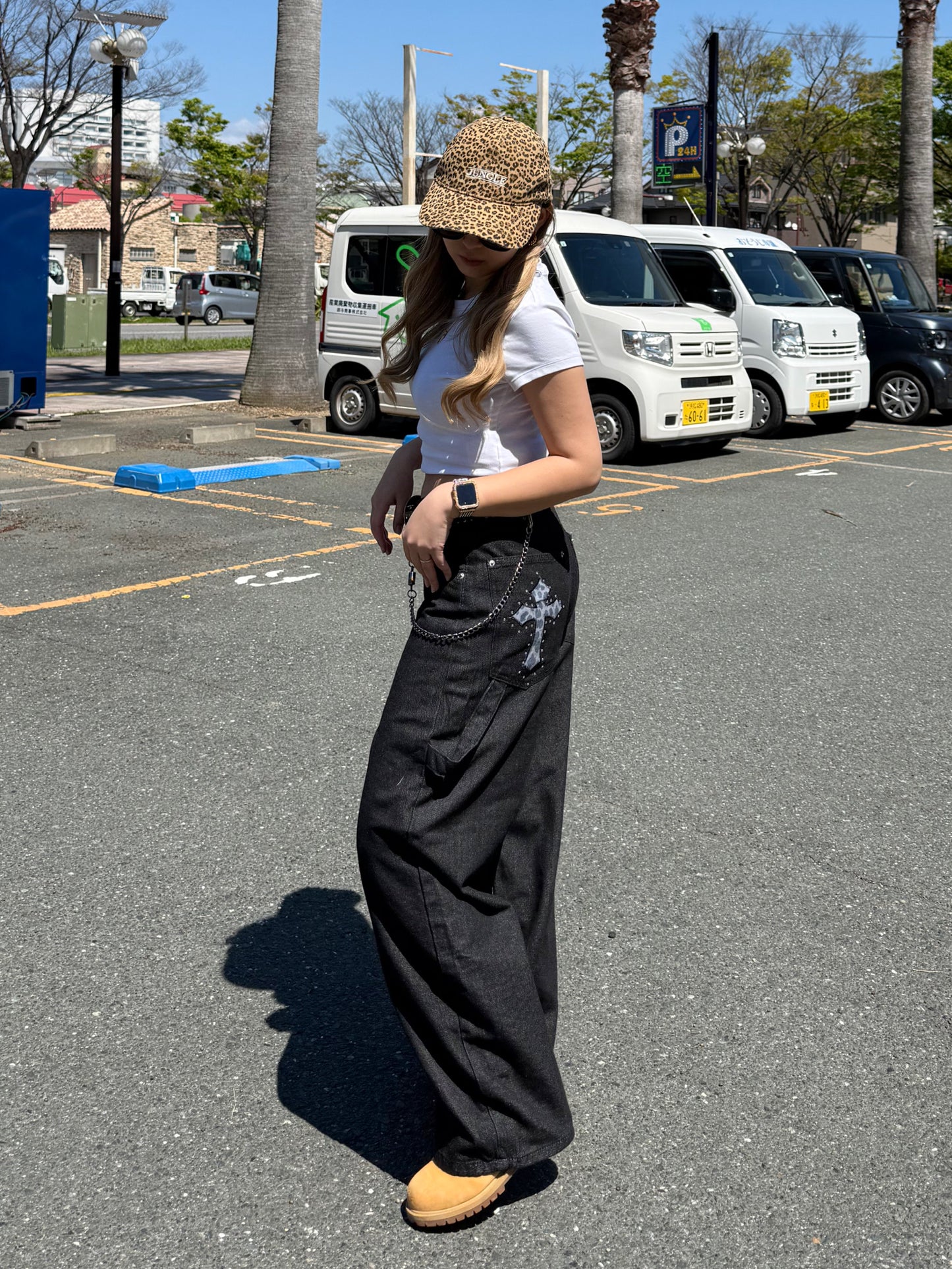 ライトクロスロゴデニムパンツ DPB73614
