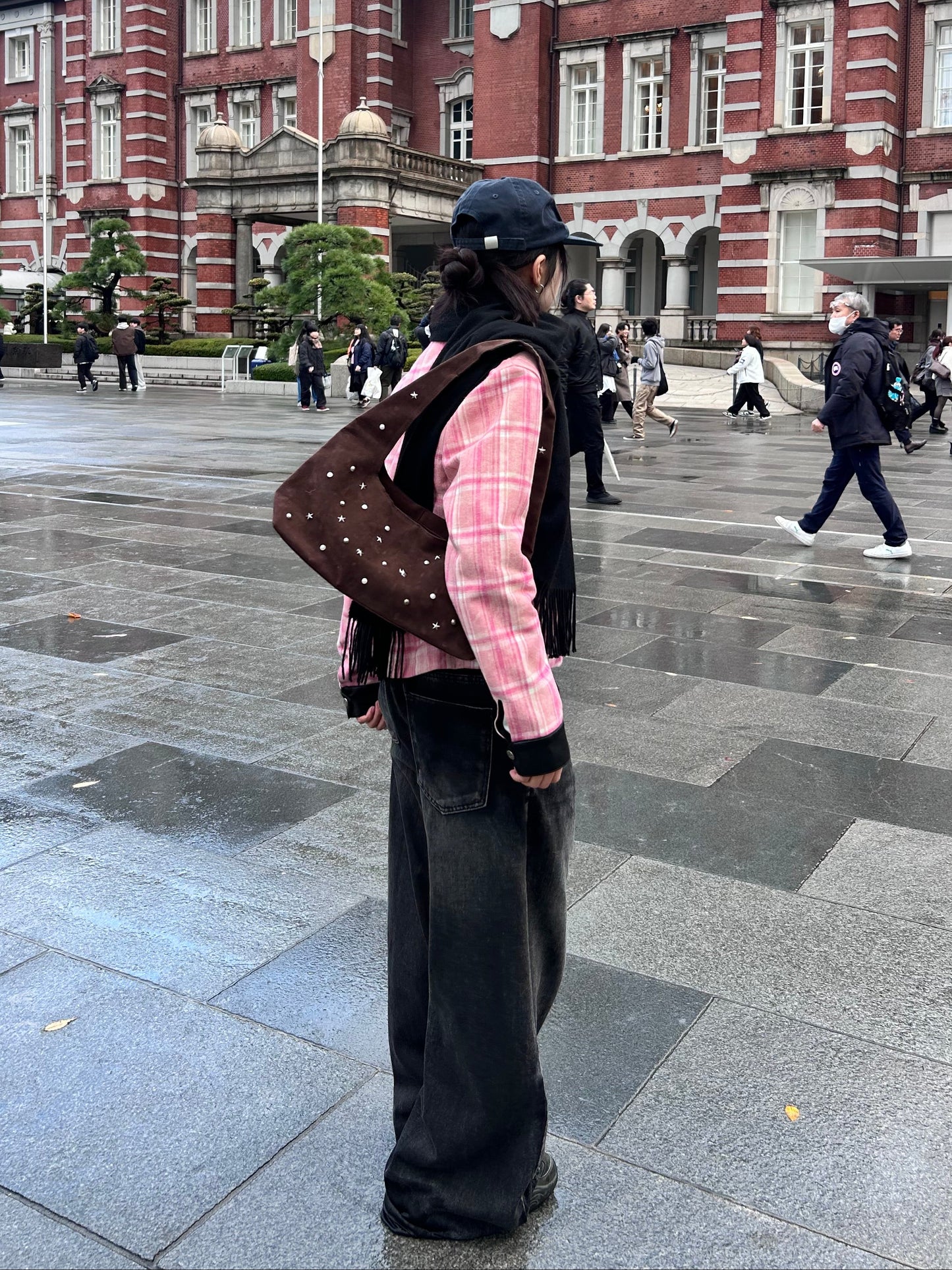 スタッズデザインワンショルダーバッグ DPB92071