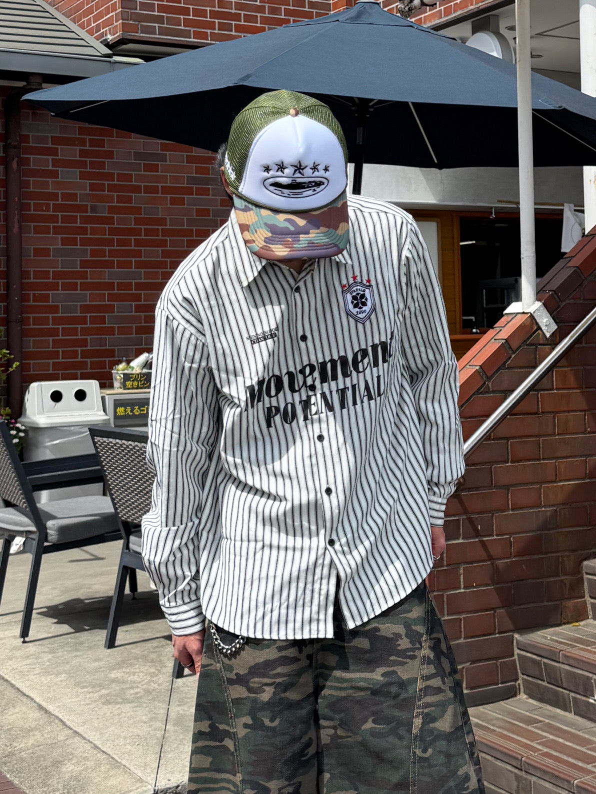 ストリートボーダーシャツ DPB90159