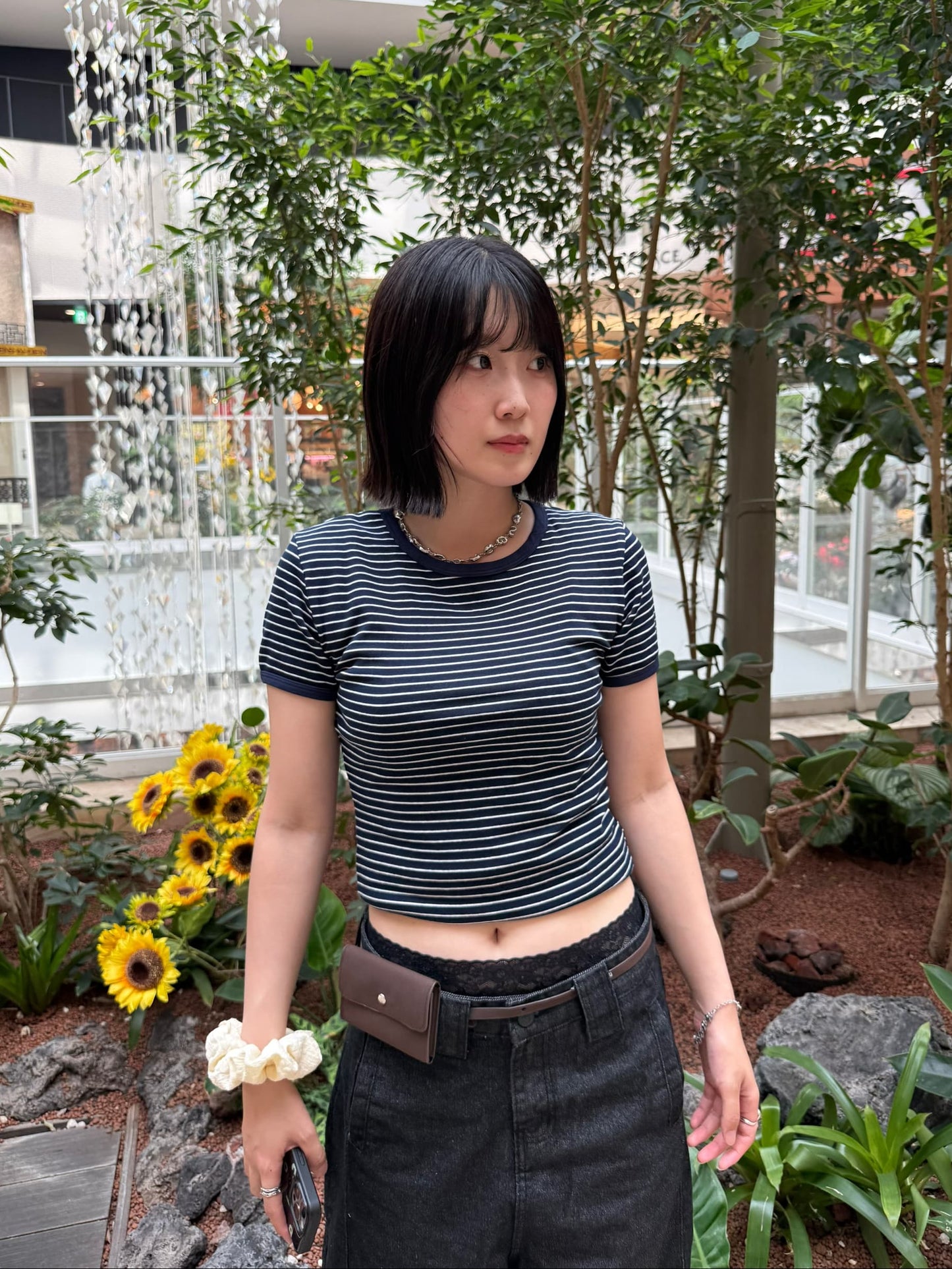 ボーダーミニTシャツ DPB93136