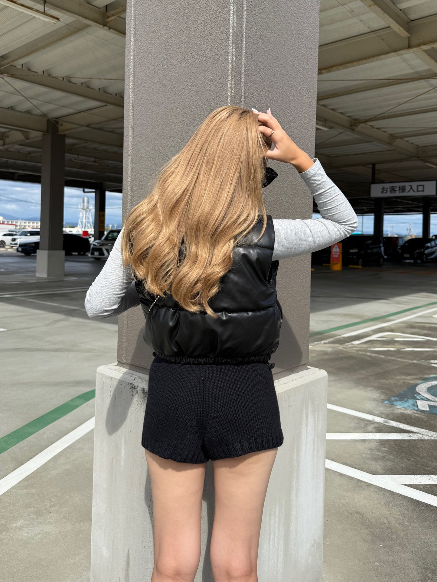 リブニットパンツ DPB73507