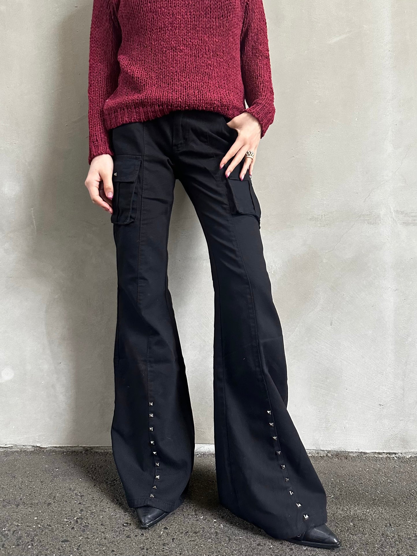 アクセントブーツカットパンツ DPB26491
