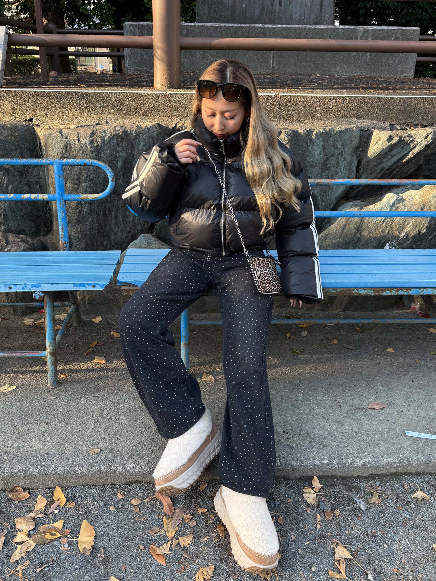 ブラックストーンデニムパンツ DPB73553