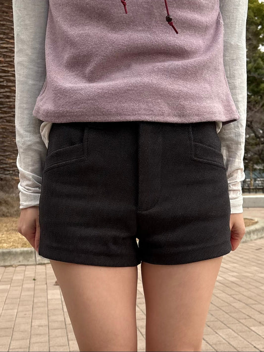 グレージュショートパンツ DPB99035