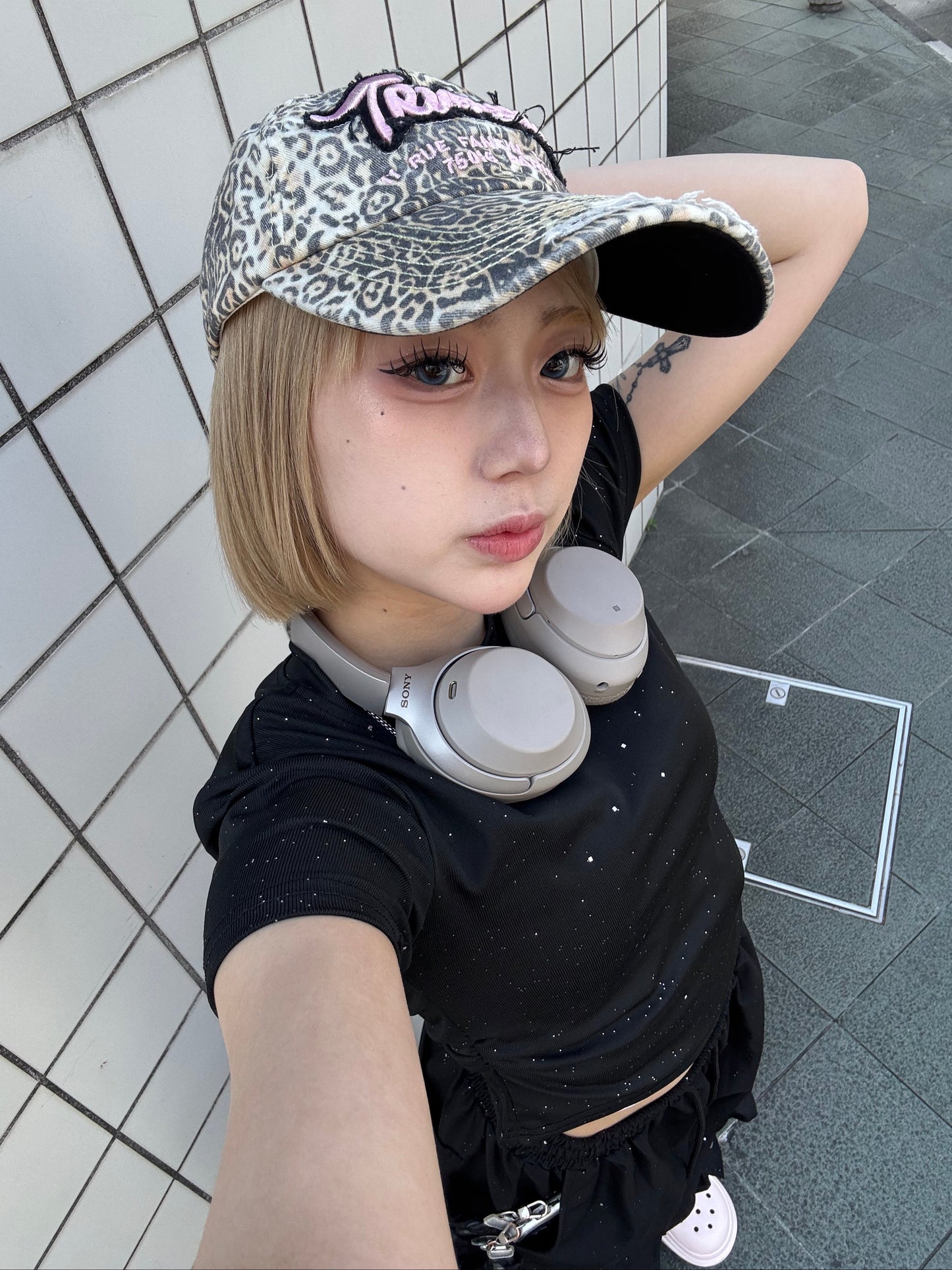 ラメクロップドTシャツ DPB86264
