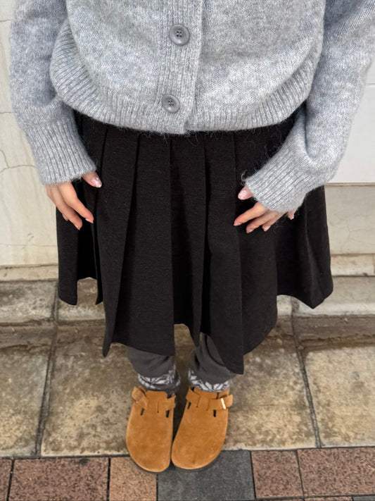 フロントプリーツミニスカート DPA43725