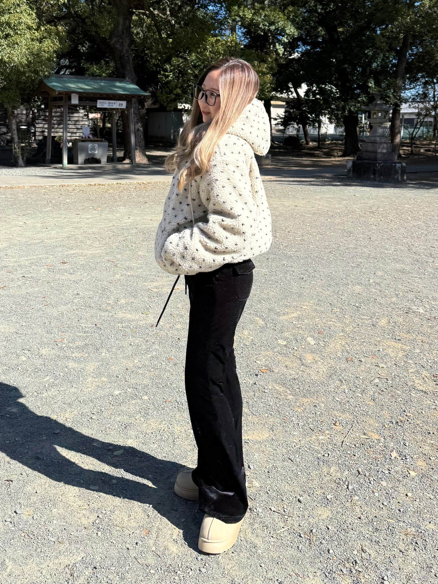 ドットフリースジャケット DPB73540