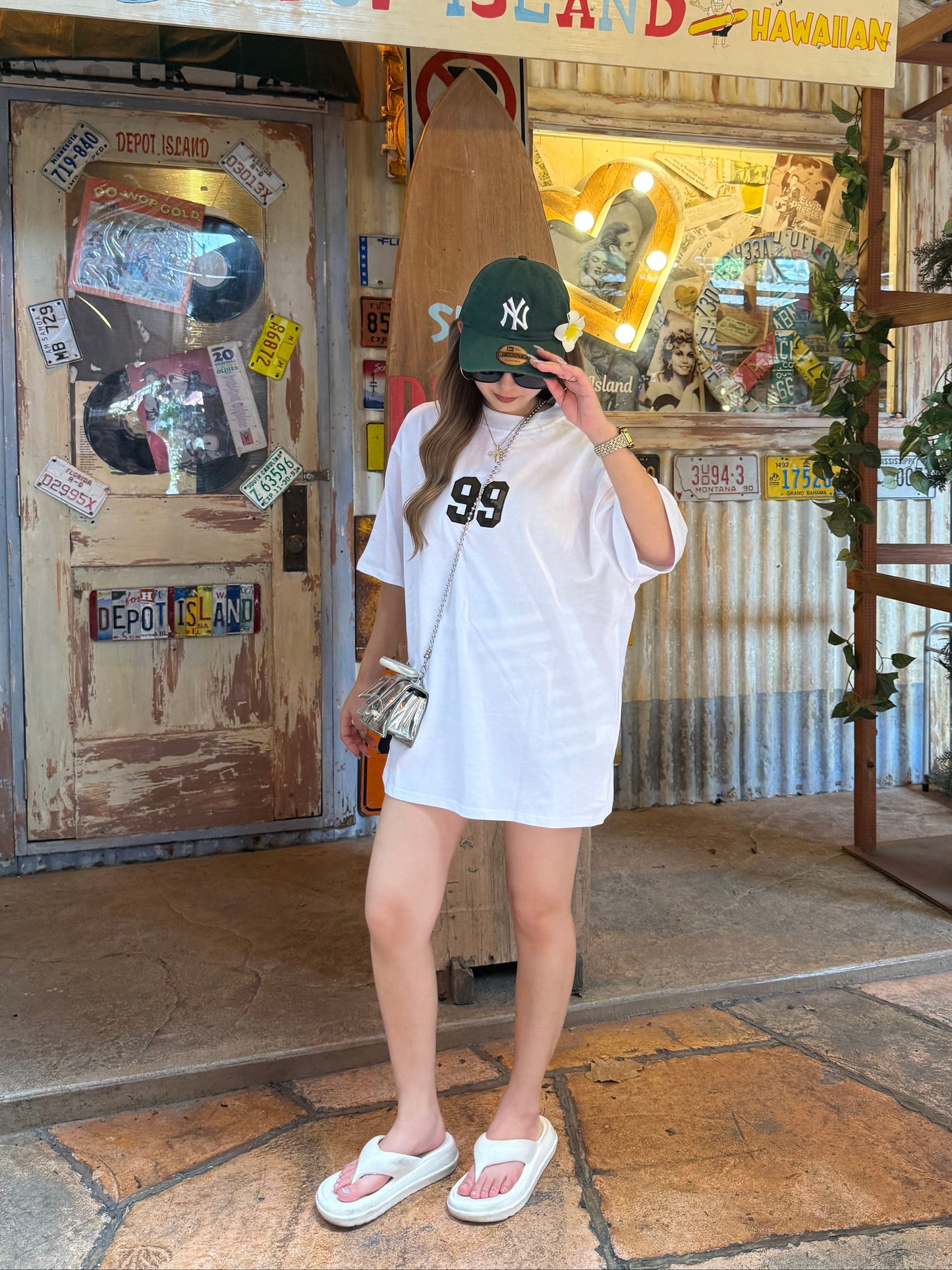 【即納】99カモフラロゴTシャツ DPB73675S