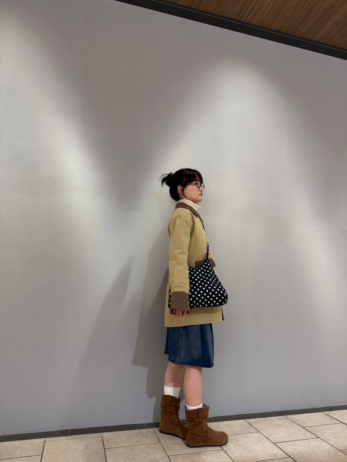 レトロドットトートバッグ DPA43705