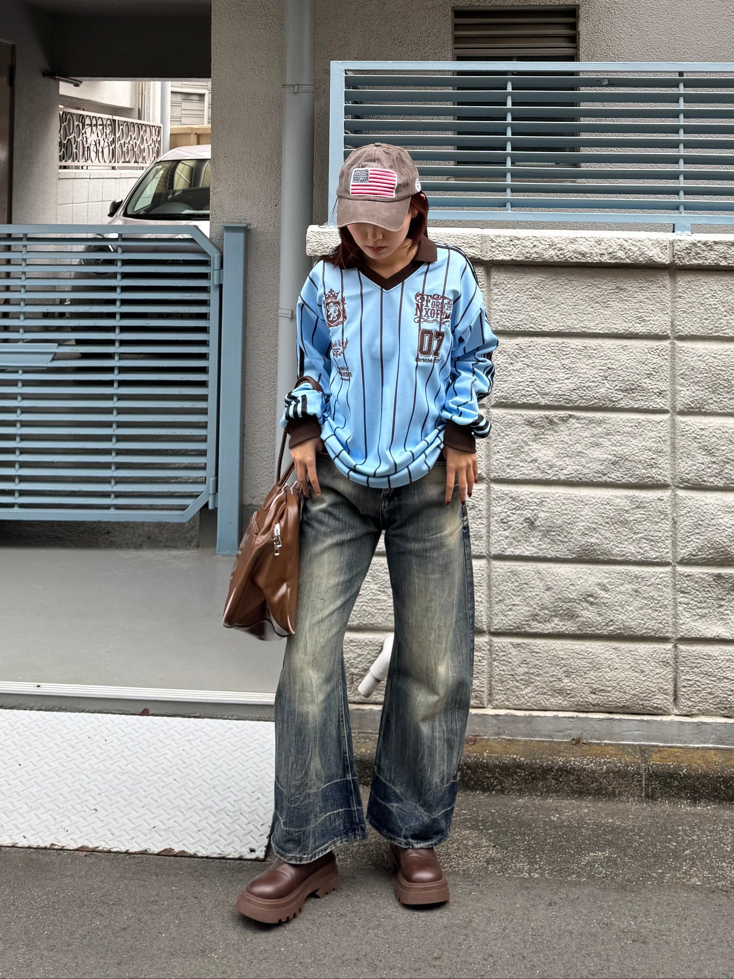 ウォッシュドデニムパンツ DPB91099