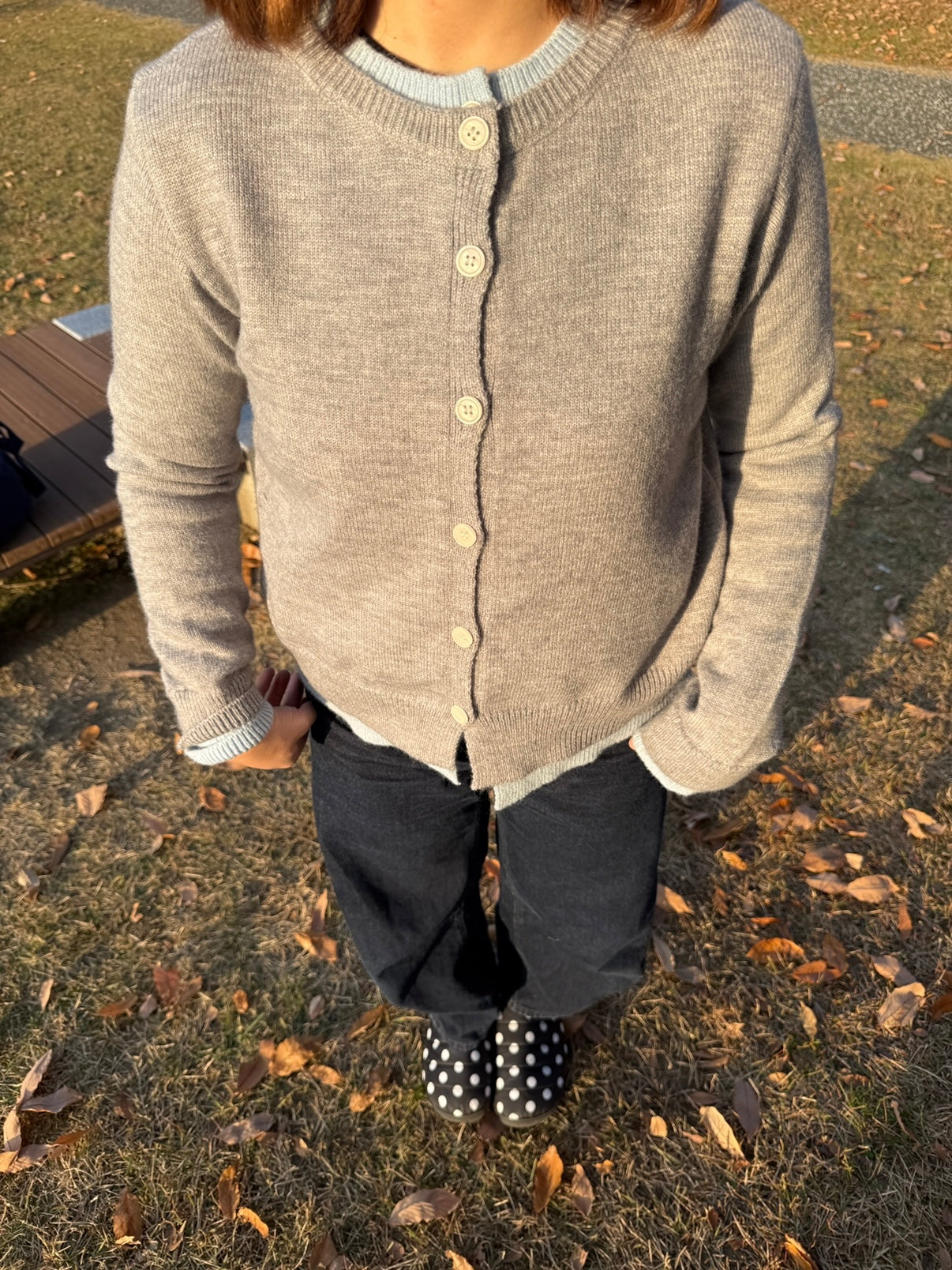 レイヤードカーディガン DPC01010