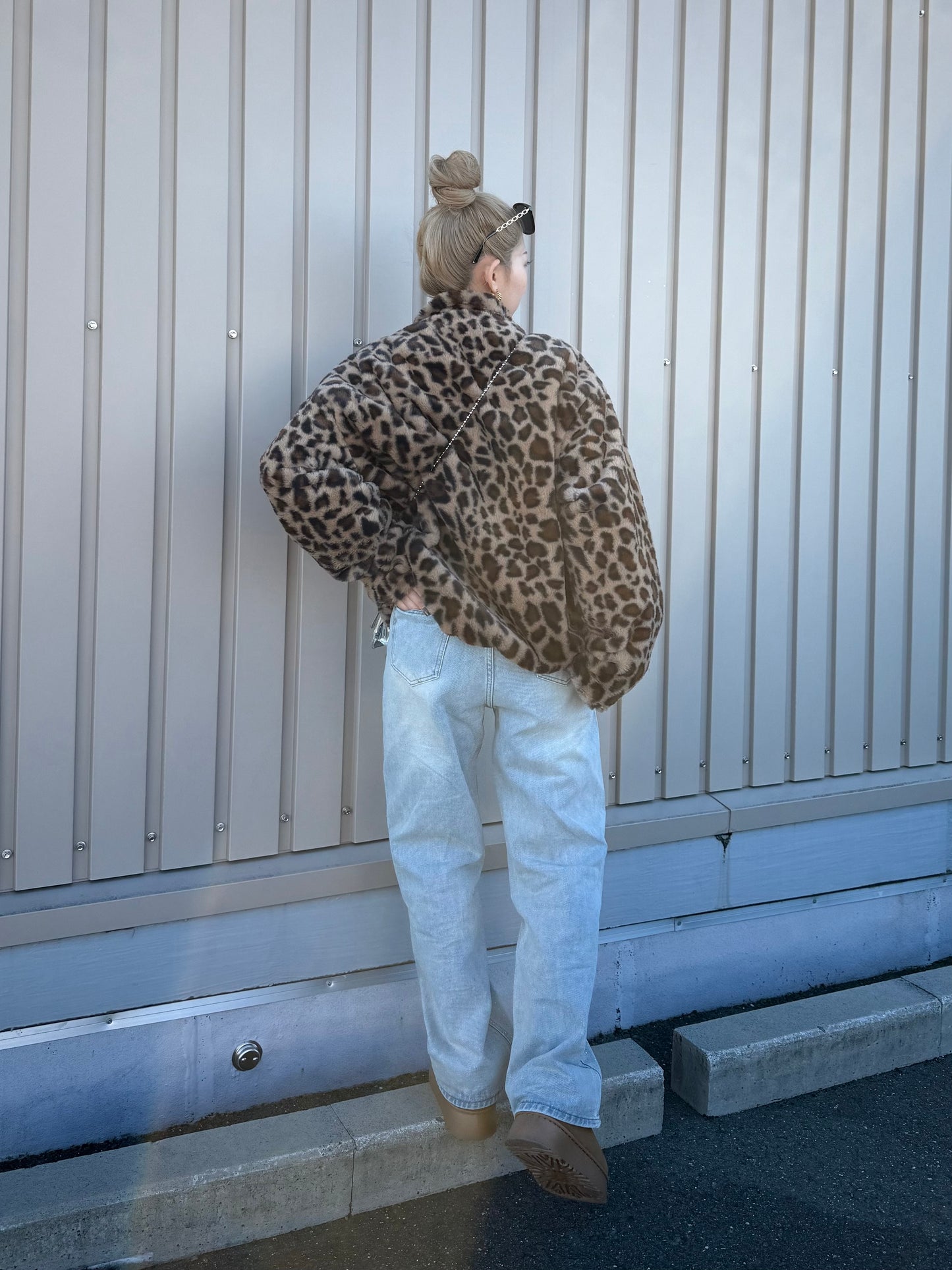 ストーンハイウエストデニムパンツ DPB73515