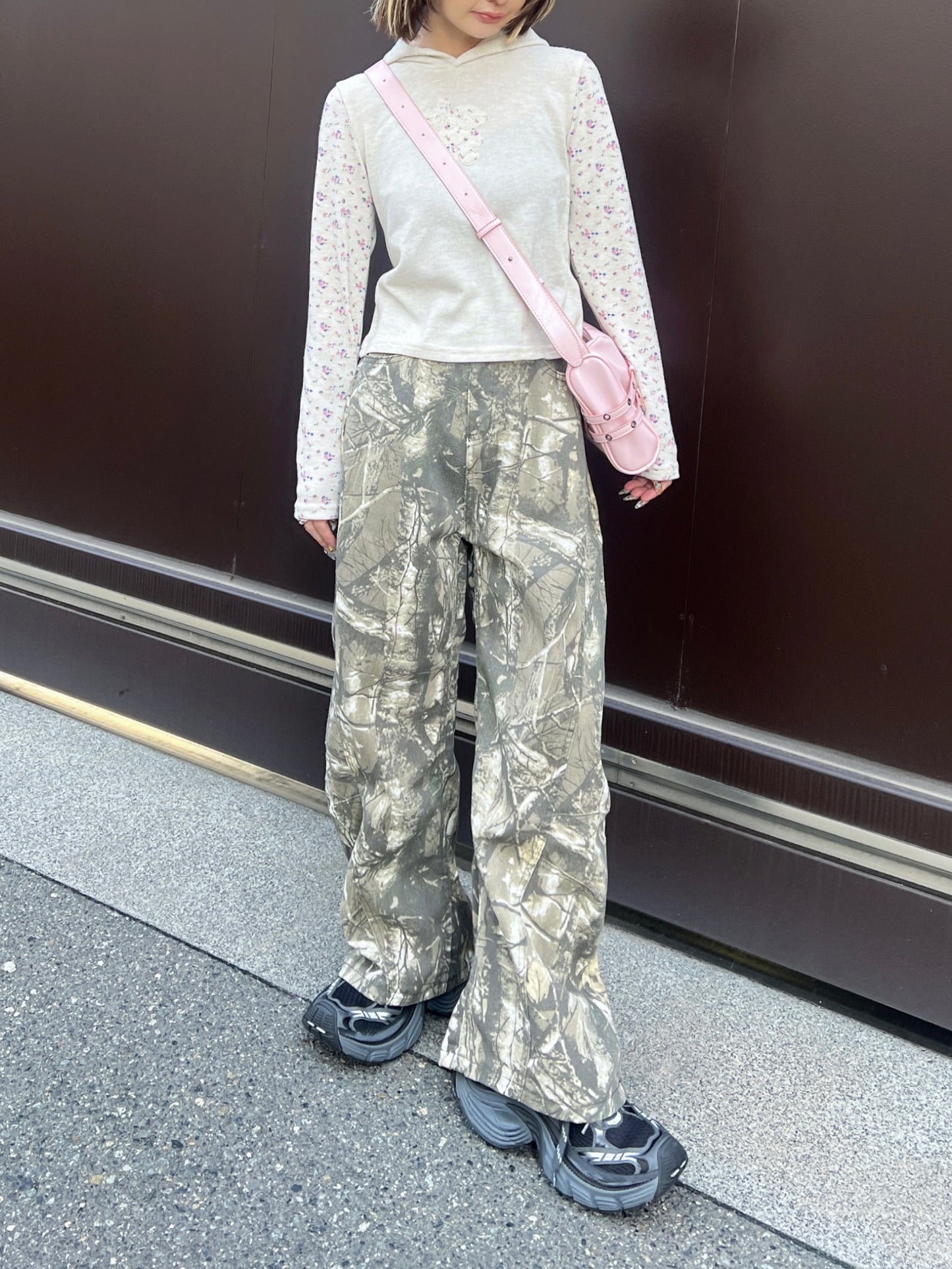 ツリーデザインワイドパンツ DPB79245