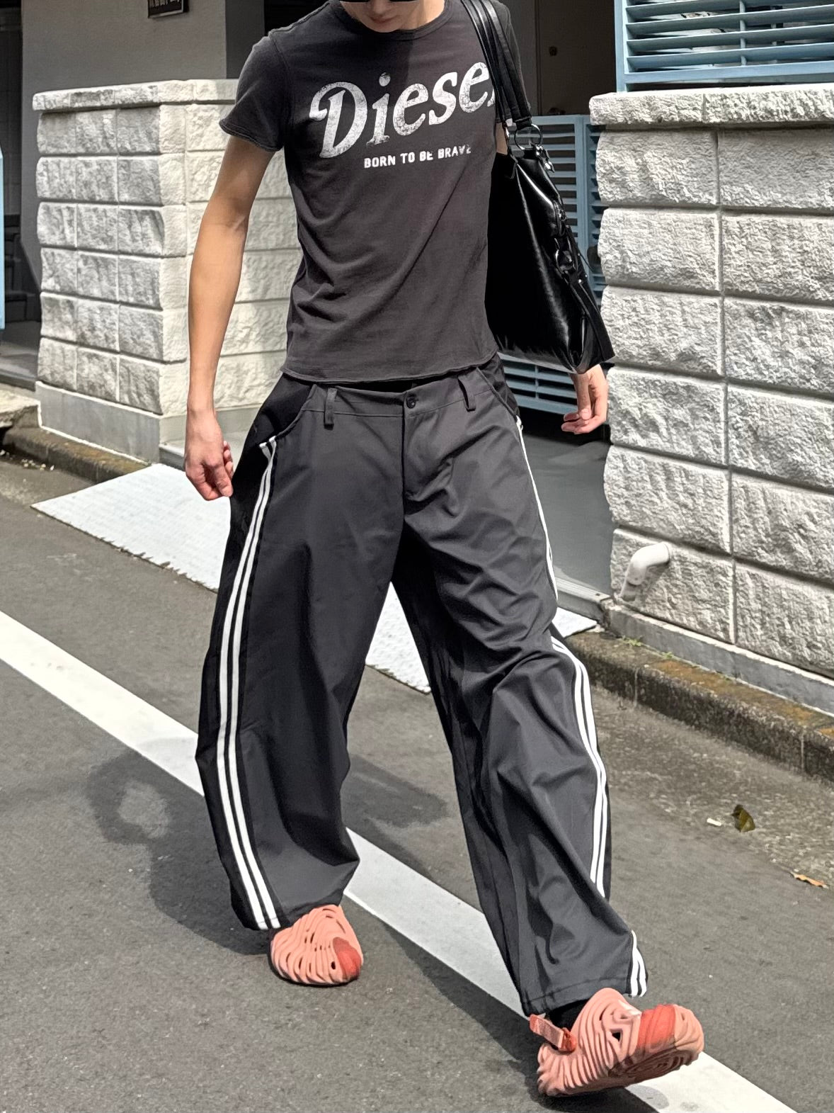 サイドラインウエストレイヤードパンツ DPC05005