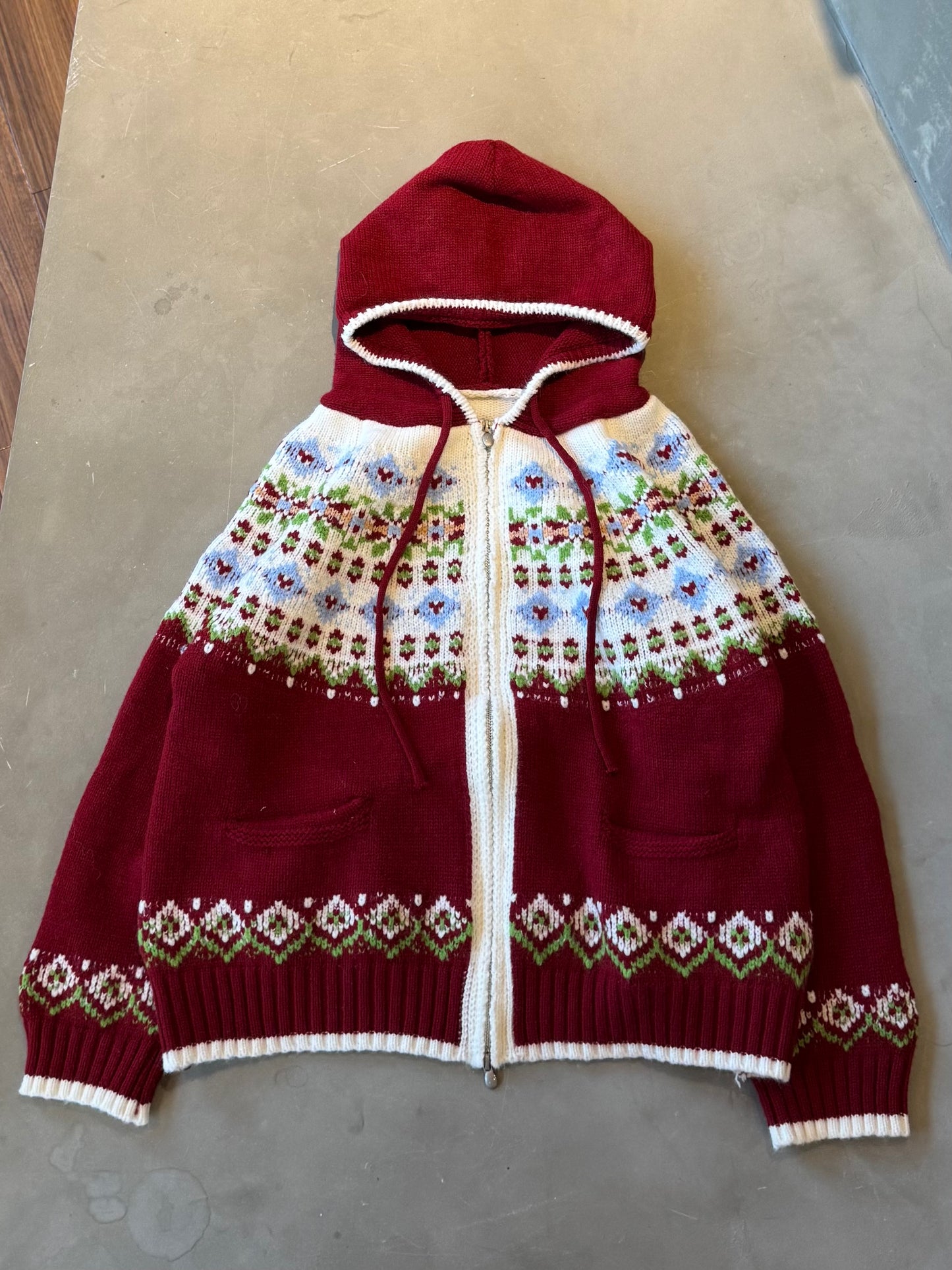 ノルディックフルジップニット DPB91065