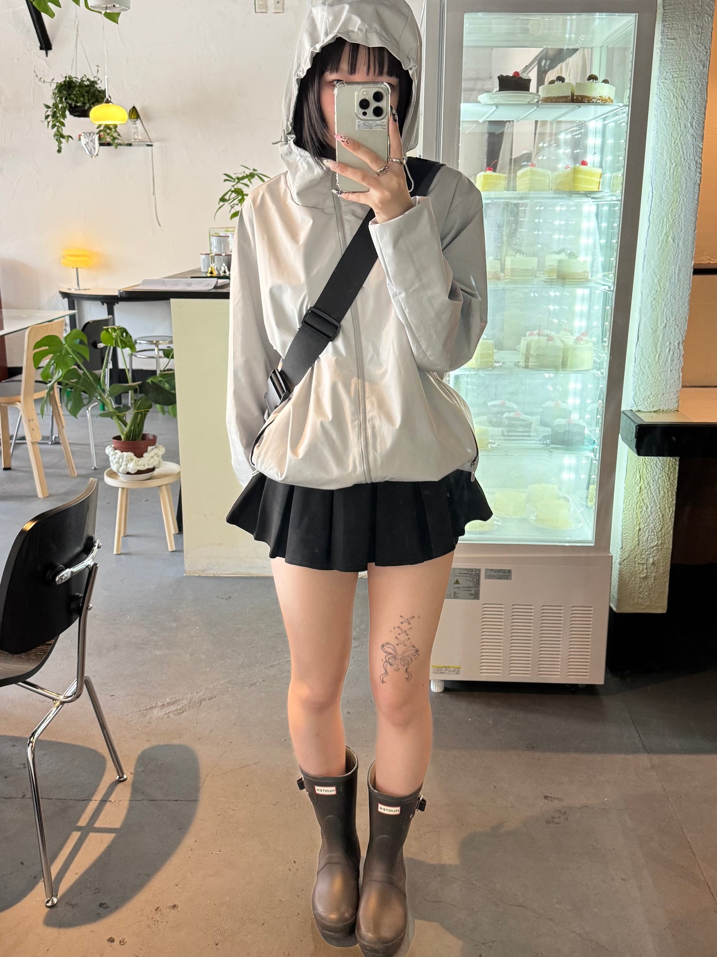 プリーツショートスカートパンツ DPB85355