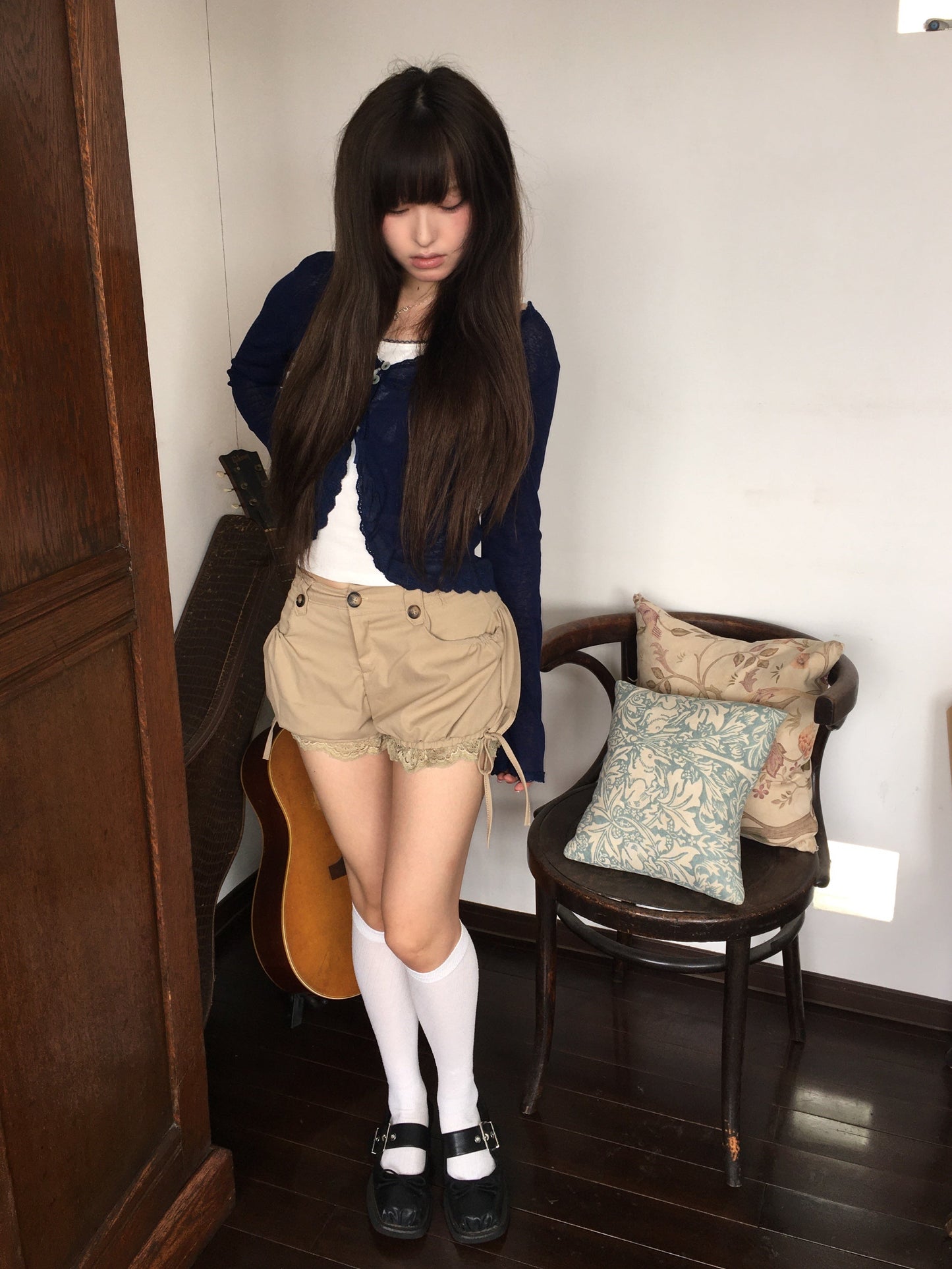パフレースボリュームパンツ DPC09043
