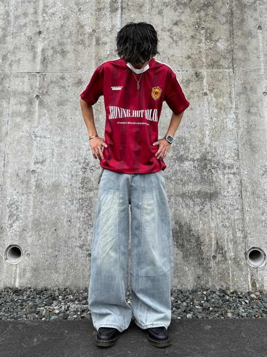 kenshin_ライトカラーワイドデニムパンツ DPB73403