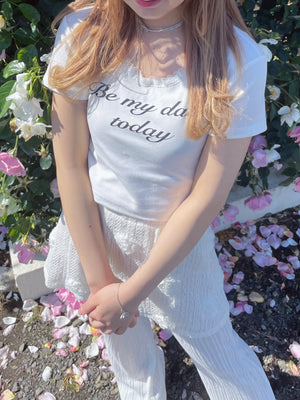 レースクロップドTシャツ DPB68062