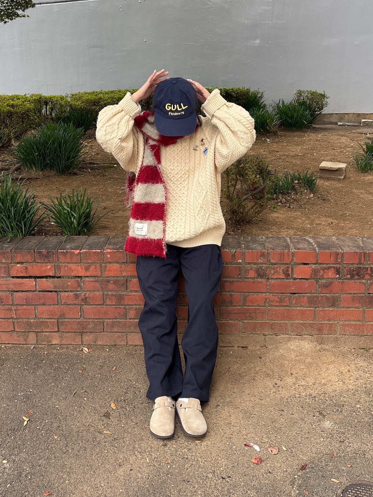 ボーダーマフラー DPB84099