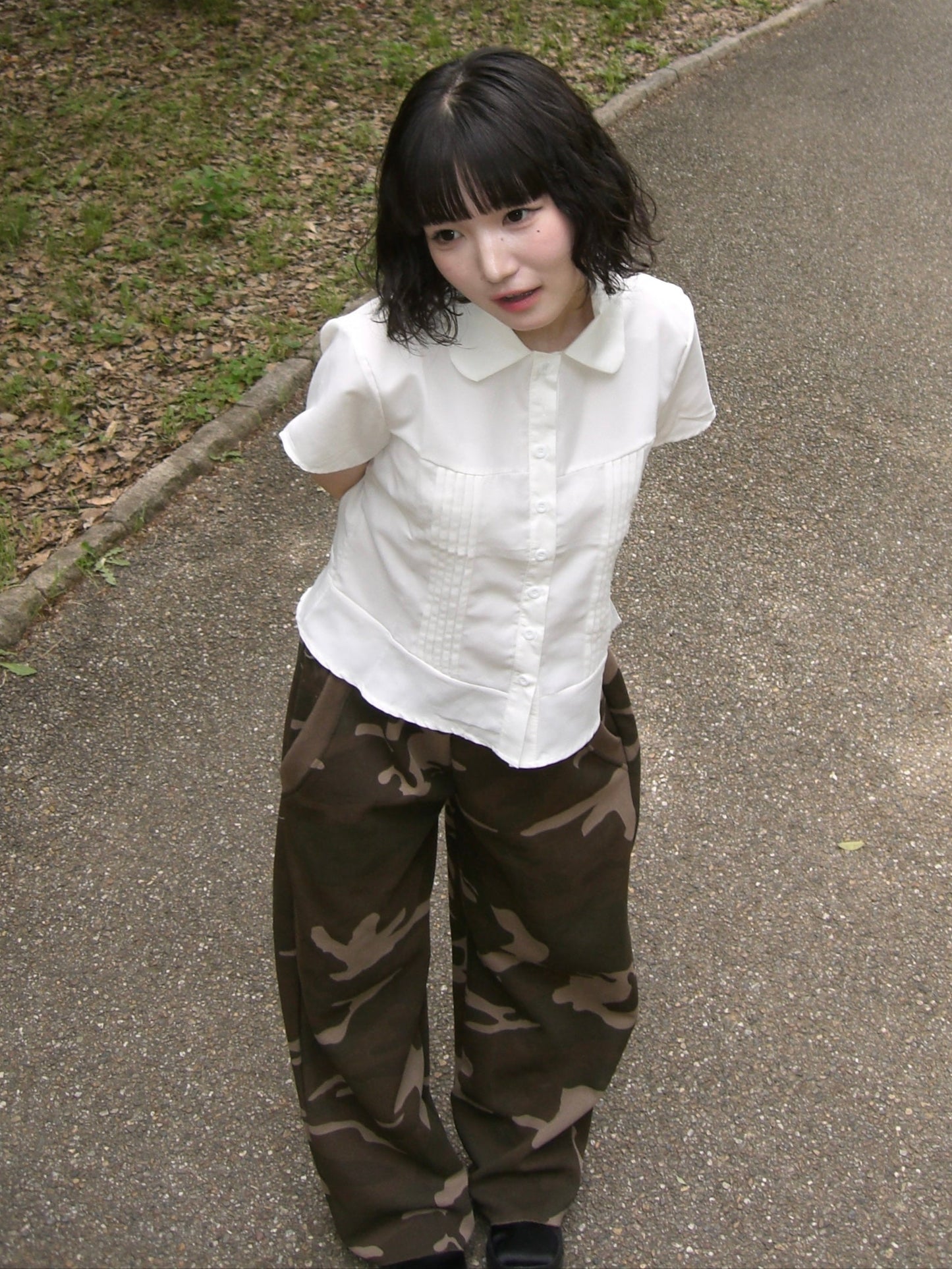 カモフラージュスウェットパンツ DPB85236