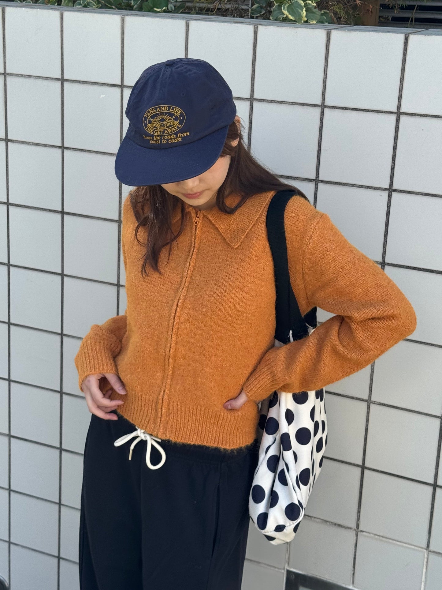 ジップアップニットカーディガン DPB91081