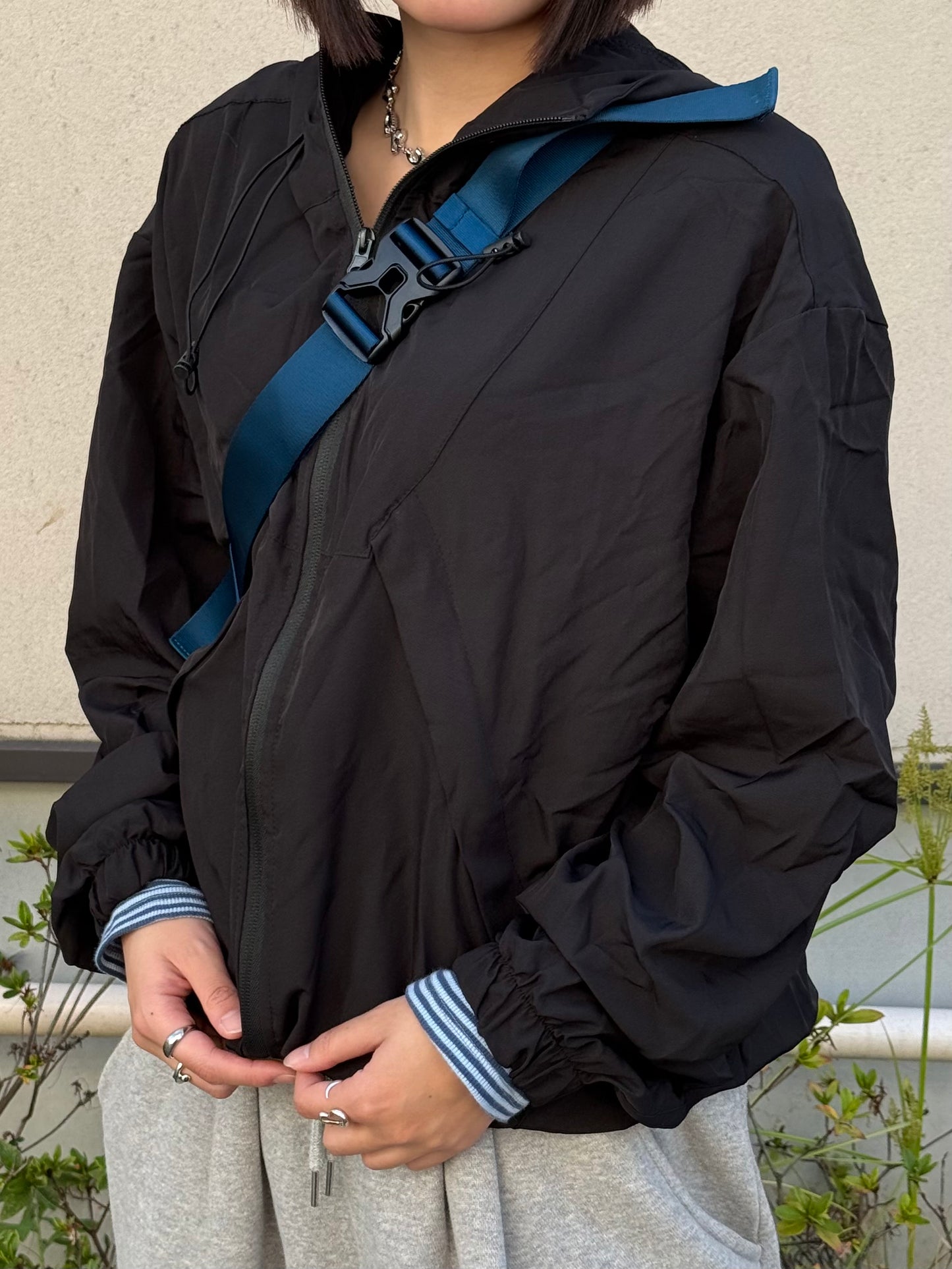 ブラックシェルジャケット DPB93038