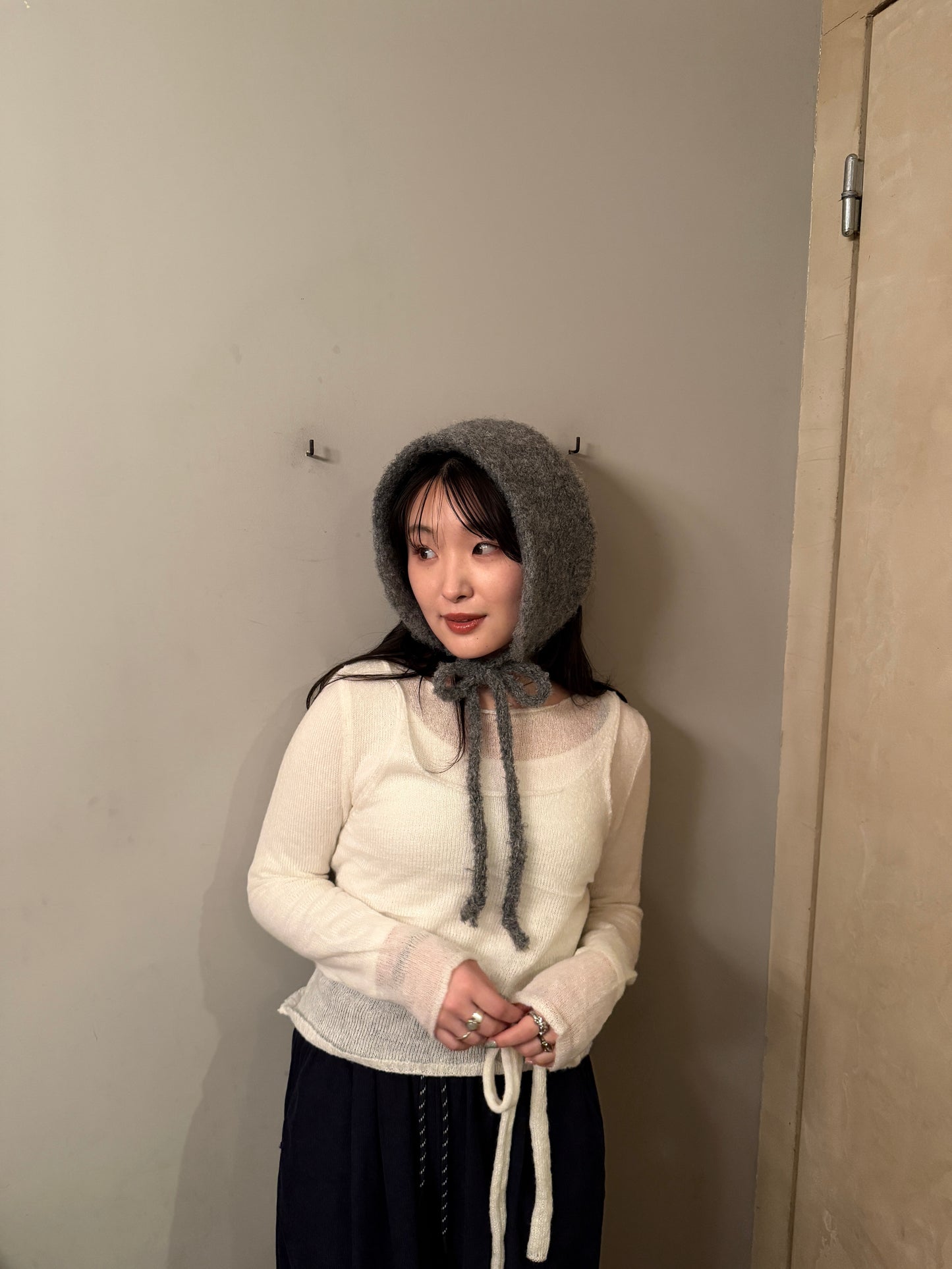 ニットリボンイヤーマフ DPB78250