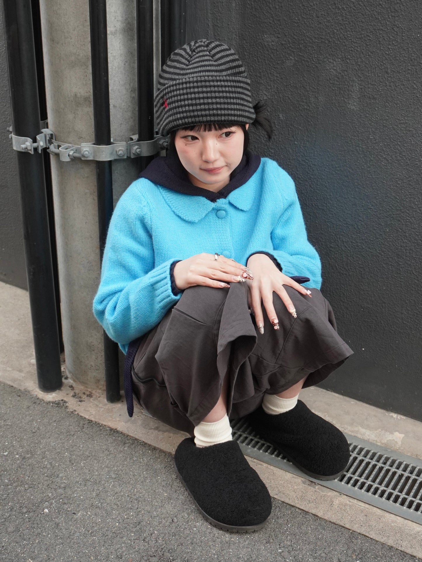 フロントポケットニットトップス DPB85366