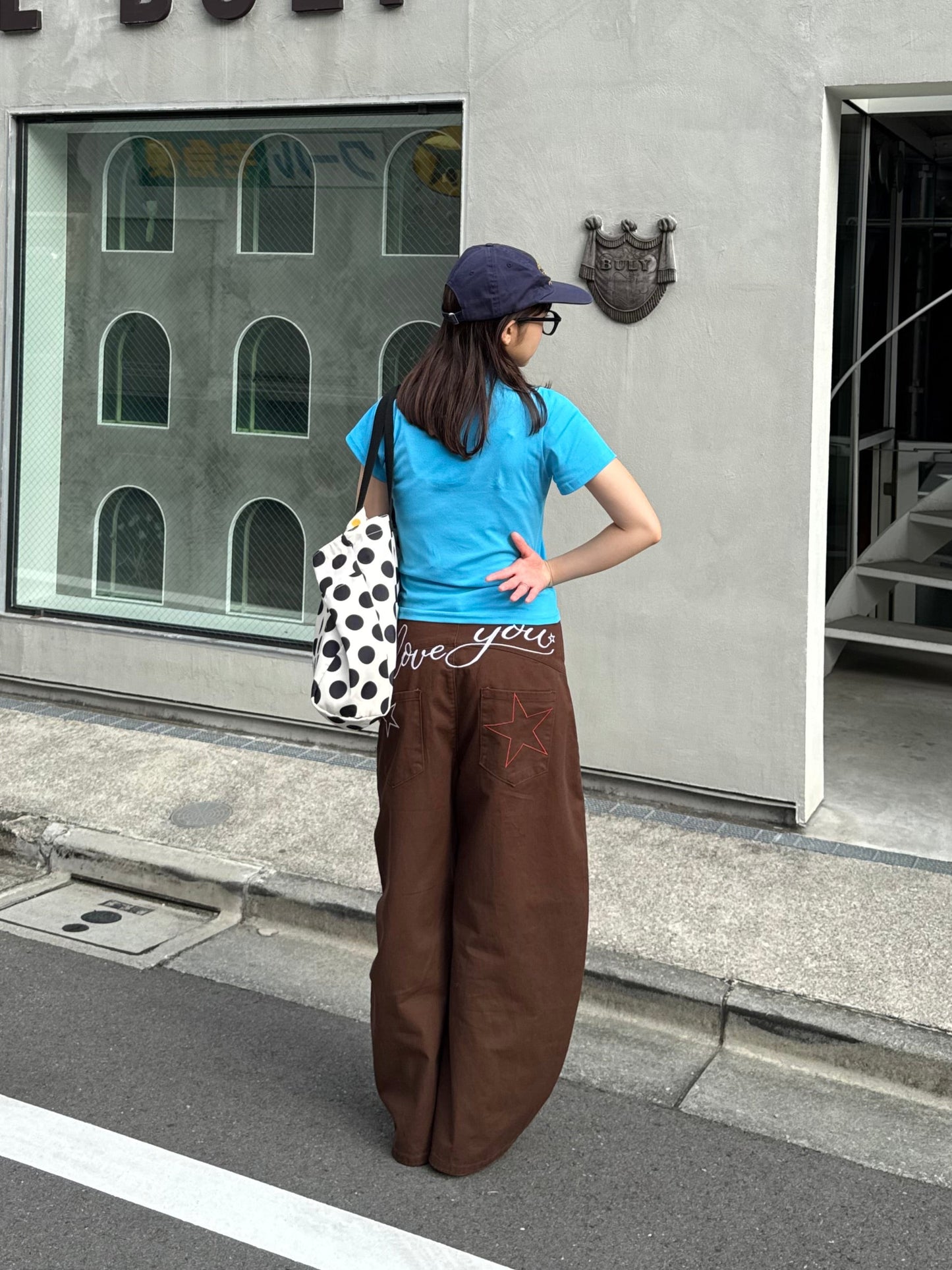 バックロゴバルーンパンツ DPB91047