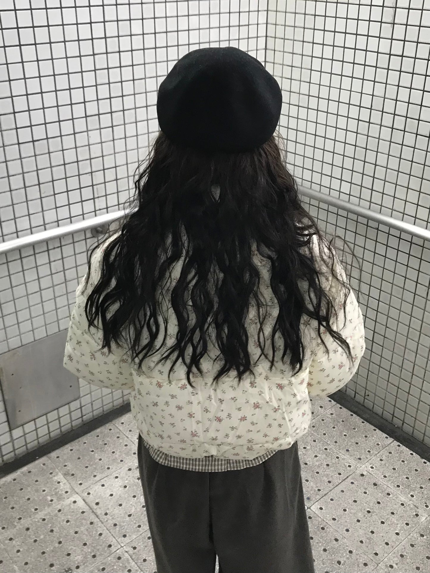 スモールフラワーパターンダウン DPB85436