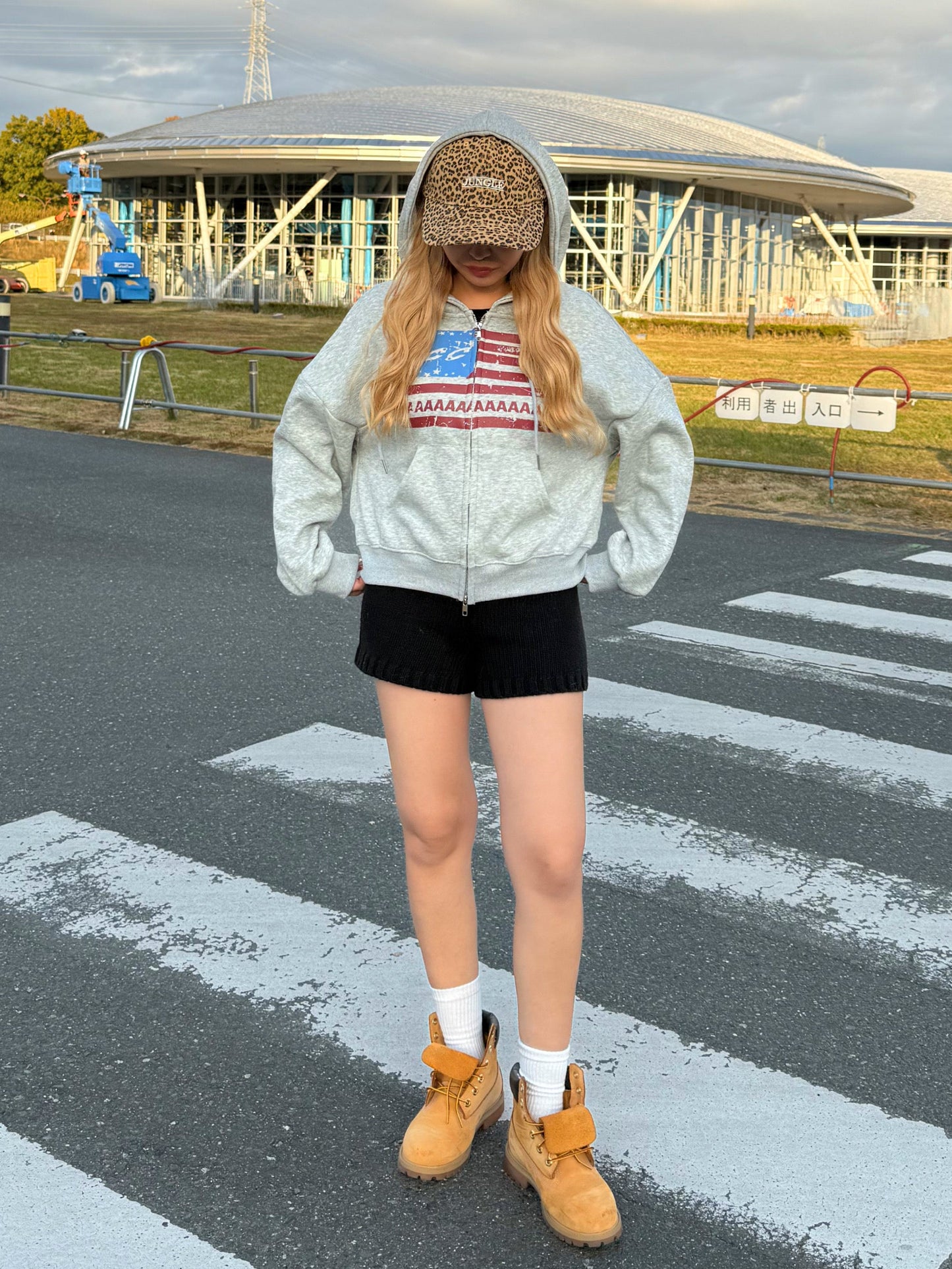 リブニットパンツ DPB73507